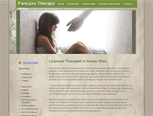 Tablet Screenshot of panozzotherapy.com